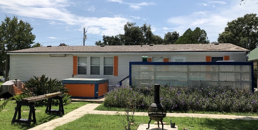 Manufactured Home certified for a conventional loan by our Engineering Company in Louisiana.